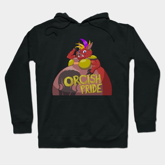 Orcish Pride Hoodie by Cyborg-Lucario